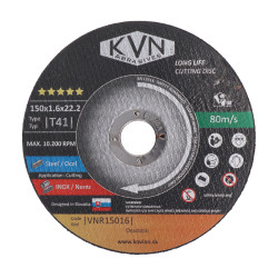 Rezný kotúč profesionálny na nerez, 150x1,6x22,2 Rezný kotúč profesionálny na nerez, 150x1,6x22,2